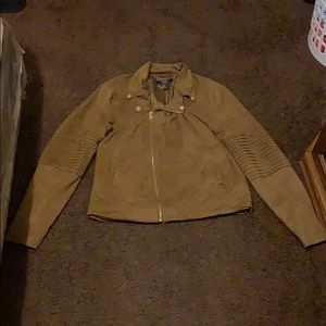 Forever 21 Men’s Suede Jacket Size L